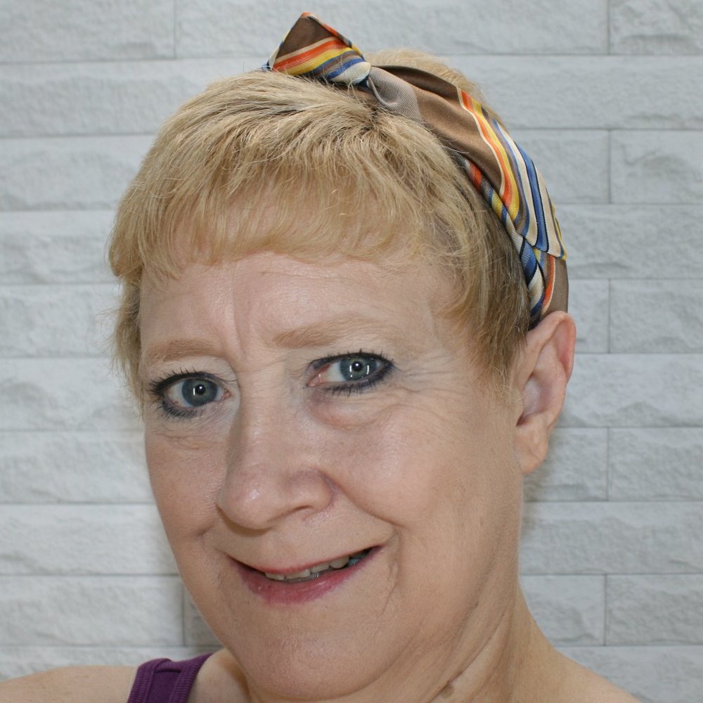 HAND CRAFTED Brown Orange Knotted Headband Repurposed Stripe Necktie Hair Band